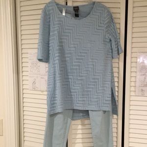 Chico’s Blouse & Pant set